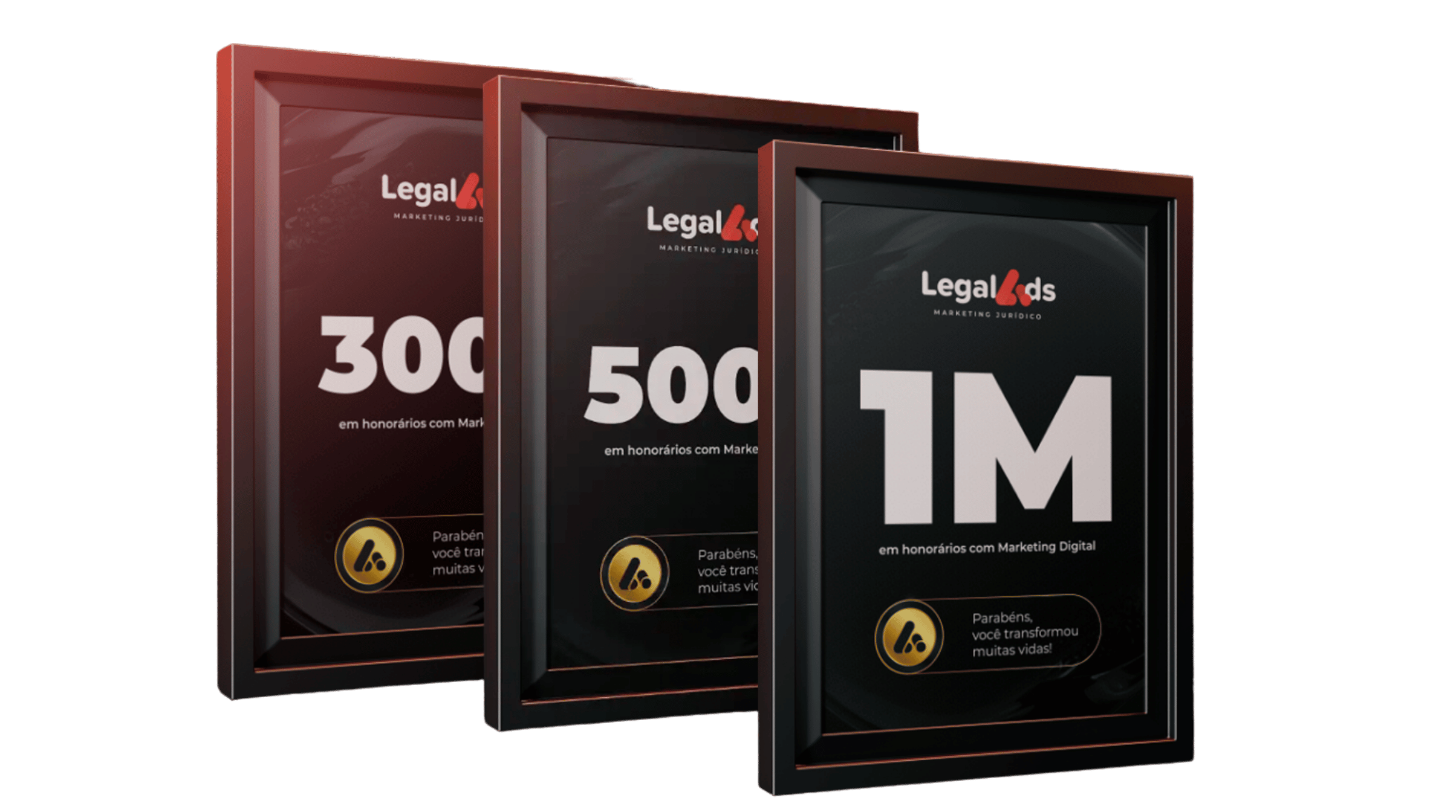 Placas de conquista Legal Ads